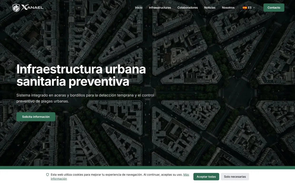 Captura de Empresa de control de plagas